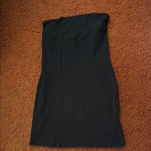 Elegant Black Strapless Dress